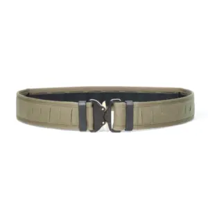 Tardigrade Tactical Quantum - Duty & Gunfighter Belt - Cobra Buckle Metal - Size:0, Ranger Green