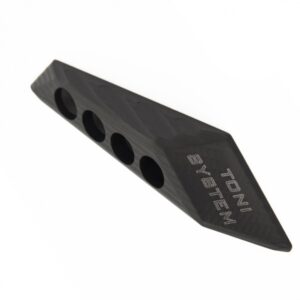 3D thumb rest, left side, right hand shooter - Black
