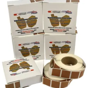 CED/DAA Waterproof Target Pasters - Tan