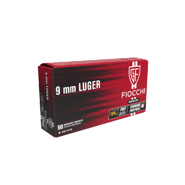 Fiocchi - 9MM Luger 124gr FMJ