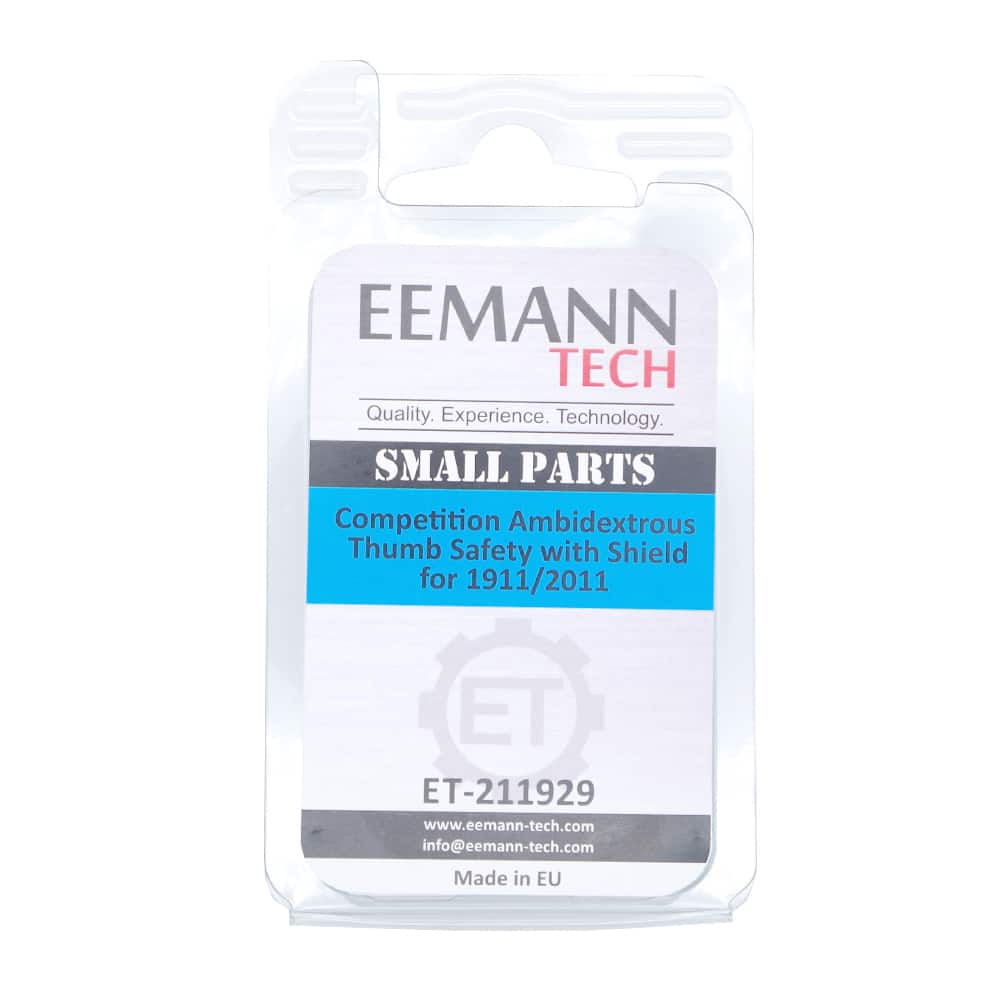 Eemann Tech Competition Thumb Safety with Shield for 1911/2011