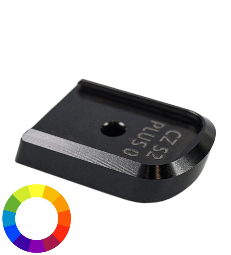 Lok Grips CZ Shadow 2 Magazine Base Pads Aluminum +0