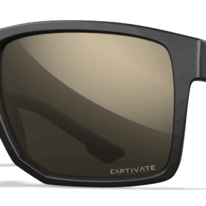 Wiley X founder - Glas: CAPTIVATE&trade; Tungsten Spejl Stel: Mat Sort/Sandfarve