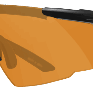 Wiley X SABER ADVANCED - Glas: Lys Orange Stel: Mat Sort