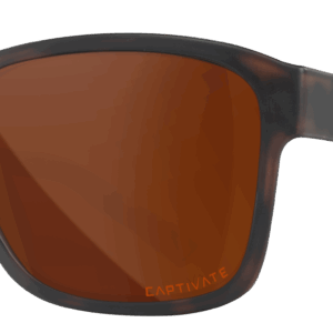 Wiley X Trek - Glas: CAPTIVATE&trade; Polaroid Kobber Stel: Mat Brun