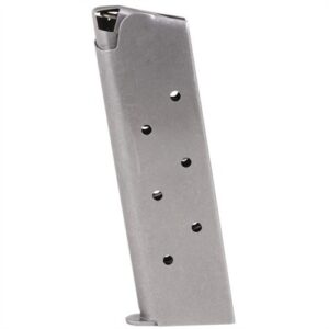 Metalform 1911 .45 ACP magasin - 7 patroner, S&oslash;lv