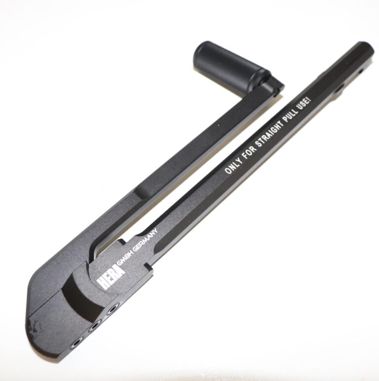 Hera Arms AR15 Straight Pull Charging Handle (Left Hand use) Gen.1 Black
