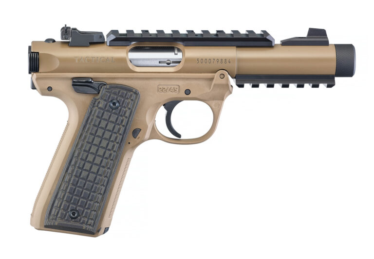 Ruger Mark IV 22/45 Tactical FDE, .22 LR, 4,4"