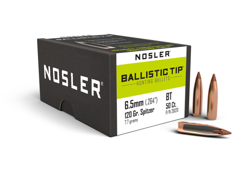 Nosler 6.5mm 120gr Ballistic Tip Hunting (50 stk)