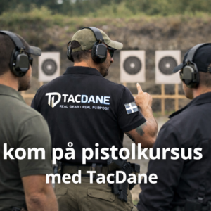 TacDane pistolkursus i grundl&aelig;ggende skydeteknik - Ny datoer tilg&aring;r snart