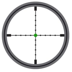 Trijicon AccuPoint&reg; 3-9x40 Riflescope - Green Triangle Post